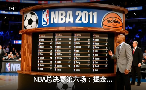 NBA总决赛第六场：掘金逆转击败热火首夺总冠军，约基奇斩获FMVP - 4